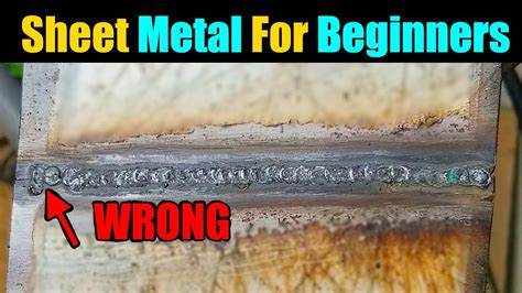 sheet metal welding factory|how to weld sheet metal.